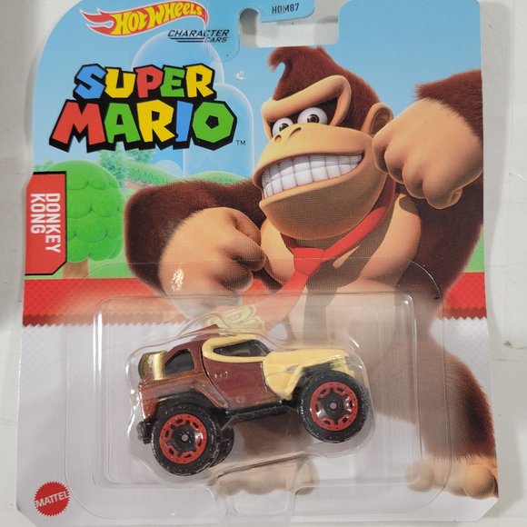 Hot Wheels Nintendo Super Mario Character Car - Donkey Kong -- ITEM #460 - Picture 1 of 2